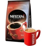 Nescafe Classic 600 gr Paket Granül Kahve + Nescafe Bardak Kupa