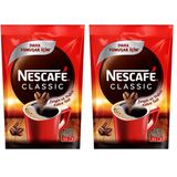 Nescafe Classic Çözünebilir Kahve Ekopaket, 100 g x 12 (2 paketi)