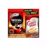 Nescafe Classic Eko 200 Gr + 200 Gr Coffe Mate Ayrılmaz 2 Li Paket