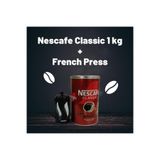 Nescafe Classic Kahve 1 Kg +French Press