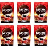 Nescafe Classıc Kahve Poşet 200 gr x 6 Adet - Öğütülmüş