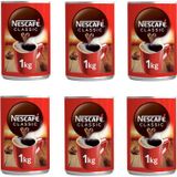 Nescafe Classıc Kahve Teneke 1000 Gr X 6 Adet Çözünebilir