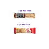 Nescafe Gold 2gr 100'lü + Cafe Mate 5gr 100'lü