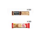 Nescafe Gold 2gr 500'lü + Nestle Cafe Mate 5gr 500'lü