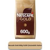 Nescafe Gold 600g %100 Çözünebilir Kahve - 2'si 1 Arada - 1 Adet