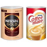 Nescafe Gold 900 gr + Coffee Mate Kahve Kreması 2000 gr (2 adet)