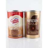 Nescafe Gold 900GR Teneke Granül Kahve + Coffee Mate 2kg Teneke - 1 Adet - Aeropress