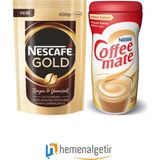 Nescafe Gold Eko 200 gr + Coffemate 400 gr - 1 Paket