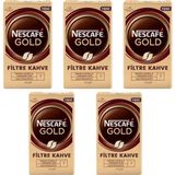 Nescafe Gold Filtre Kahve 250 gr 5'li - 1,25 kg