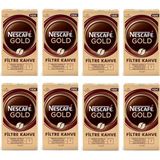 Nescafe Gold Filtre Kahve 250 gr x 8 - 2 kg - Standart Filtre