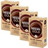 Nescafe Gold Filtre Kahve 500 gr x 4'lü Paket - Cafe Crema