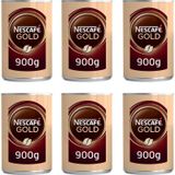 Nescafe Gold Kahve Teneke 900 Gr X 6 Adet Çözünebilir