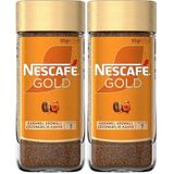 Nescafe Gold Karamel Aromalı Çözünebilir Kahve Kavanoz 95g (2 paketi)