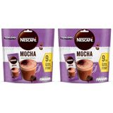 Nescafe, Mocha Çikolatalı Ve Köpüklü Çözünebilir Kahve Karışımı, 17 Gram x 9 Adet 2li paket