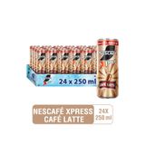 Nescafe NESCAFÉ XPRESS Café Latte Şeker İlavesiz Soğuk Kahve 250ml x24