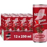 Nescafe Nescafé Xpress Choco Cherry Splash Soğuk Kahve 250 ml - 12 Adet - Filtre Kahve