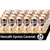 Nescafe Nescafé Xpress Karamel Soğuk Kahve 24'lü 24x250 ml Kafeinli Aromalı İçecek
