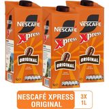Nescafe Nescafé Xpress Soğuk Kahve 1L x 3 - Ice Coffee - 1 lt