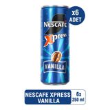 Nescafe NESCAFÉ XPRESS Vanilla Soğuk Kahve 250ml x6