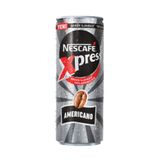 Nescafe Şekersiz Xpress Americano Siyah Soğuk Kahve 24x250 ml | Ekonomik Koli
