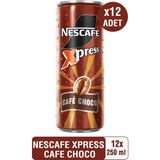 Nescafe Xpress 250ML 12'li Cafe Choco - Ice Coffee - 12 Adet
