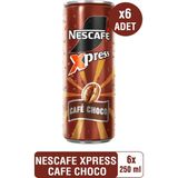 Nescafe Xpress 250ML 6'lı Cafe Choco - Ice Coffee - 6 Adet
