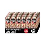 Nescafe Xpress Cafe Latte Şekersiz Soğuk Kahve 250 ml x 24 Adet - 1 Paket - Ice Coffee
