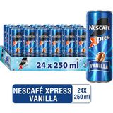 Nescafe Xpress Vanilla Soğuk Kahve 250ML X24 - Ice Coffee - 250 ml