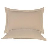 Nesco 50X70 Yastık ve Volanlı Yastık Kılıfı 900GR ( Dolu ) - 50 x 70 cm - Bej