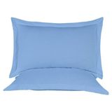 Nesco 50X70 Yastık ve Volanlı Yastık Kılıfı 900GR ( Dolu ) - 50 x 70 cm - Mavi