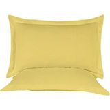 Nesco 50X70 Yastık ve Volanlı Yastık Kılıfı 900GR ( Dolu ) - 50 x 70 cm - Sarı
