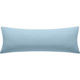 Nesco Tek Kişilik Yatak Yastığı , Uzun Yastık , Dekoratif Uzun Yastık 50X100 Yastık Silikon - 50 x 100 cm - Açık Mavi