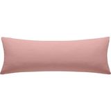 Nesco Tek Kişilik Yatak Yastığı , Uzun Yastık , Dekoratif Uzun Yastık 50X100 Yastık Silikon - 50 x 100 cm - Açık Pembe