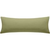 Nesco Tek Kişilik Yatak Yastığı , Uzun Yastık , Dekoratif Uzun Yastık 50X100 Yastık Silikon - 50 x 100 cm - Haki