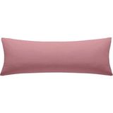 Nesco Tek Kişilik Yatak Yastığı , Uzun Yastık , Dekoratif Uzun Yastık 50X100 Yastık Silikon - 50 x 100 cm - Koyu Pembe