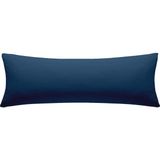 Nesco Tek Kişilik Yatak Yastığı , Uzun Yastık , Dekoratif Uzun Yastık 50X100 Yastık Silikon - 50 x 100 cm - Lacivert