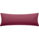 Nesco Uzun Yastık Kılıfı 40X120 cm - 40 x 120 - Mürdüm