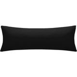 Nesco Uzun Yastık Kılıfı 40X120 cm - 40 x 120 - Siyah