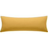 Nesco Uzun Yastık Kılıfı 50X120 cm - 50 x 120 - Hardal