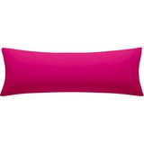 Nesco Uzun Yastık Kılıfı 50X150 cm - 50 x 150 - Fuşya