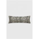 NESCO Zebra Dolgun Uzun Yastık 40x120 cm %100 Pamuk Hamile Yan Yatış Destek Yastığı Dekoratif Yastık