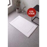 neşe home collection %100 Pamuk Ayak Havlusu | Banyo Paspası | Otel Ayak Havlusu - 50 x 70 cm | Yüksek Emicilik