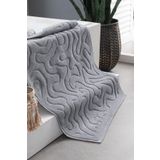 neşe home collection Joy 50x75 cm Ayak Havlusu Gri – %100 Pamuk, Yumuşak ve Emici