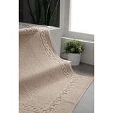 Neşe Home Collection Neşe Home Supreme 70x120 cm Ayak Havlusu / Paspas Bej – %100 Pamuklu ve Emici - 70 x 120 cm