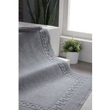 NESE HOME Neşe Home Supreme 70x120 cm Ayak Havlusu / Paspas Gri – %100 Pamuklu ve Emici