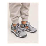 NeSe Shoes Erkek Çocuk Gri Önü Kapalı Sandalet, ORTOPEDİK, YENİ SEZON