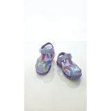 NeSe Shoes Kız Çocuk Lila Gökkuşağı Sandalet, Ortopedik, Yeni Sezon