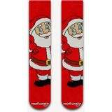 Neşeli Çoraplar Noel Baba Renkli Erkek Çorap - 37 - 44