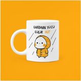 Neşeli Günler Için Güzel Baskılı Kupa Bardak - Seçenek 1