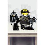 neşeli günlerim Batman Temalı Doğum Günü Parti Malzemeleri Seti Ayaklı Pano (Masa Üstü) *Kalın Kağıt